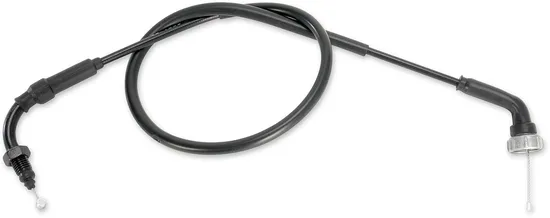 Moose Racing Black Vinyl Throttle Pull Cable