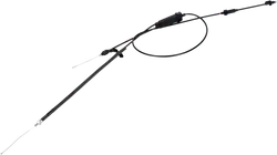 Moose Racing Black Vinyl Throttle Cable