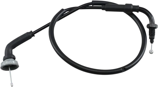 Moose Racing Black Vinyl Throttle Pull Cable