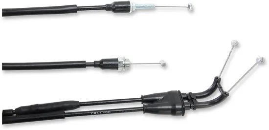 Moose Racing Black Vinyl Throttle Pull Cable