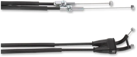 Moose Racing Black Vinyl Throttle Push Pull Cable 1