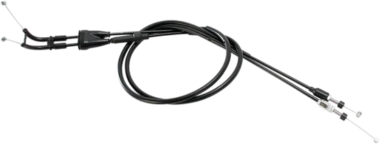 Moose Racing Black Vinyl Throttle Push Pull Cable