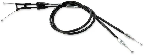 Moose  Black Vinyl Throttle Push Pull Cable 2