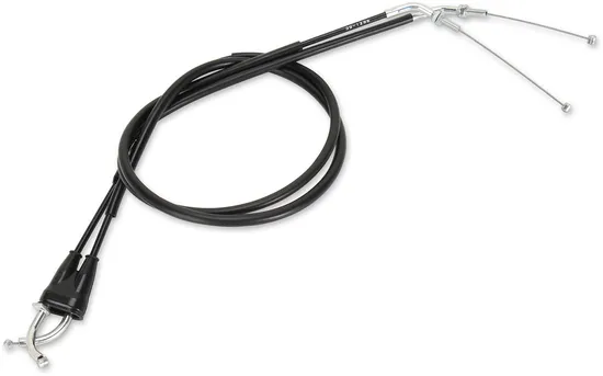 Moose Racing Black Vinyl Throttle Pull Cable