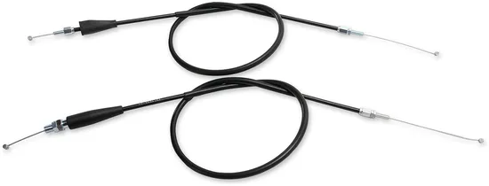 Moose Racing Black Vinyl Throttle Push Pull Cable