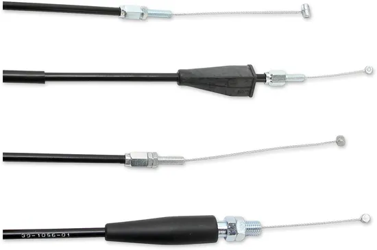 Moose Racing Black Vinyl Throttle Push Pull Cable
