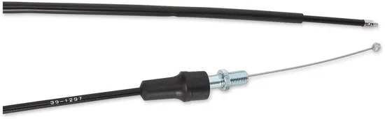 Moose Racing Black Vinyl Throttle Pull Cable 1