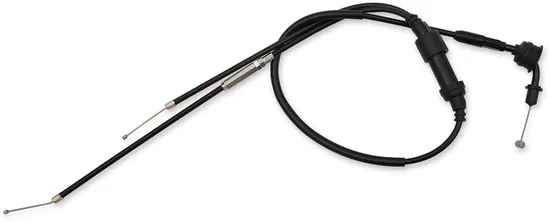 Moose Racing Black Vinyl Throttle Pull Cable
