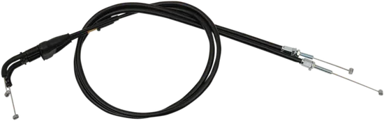 Moose Racing Black Vinyl Throttle Push Pull Cable 1