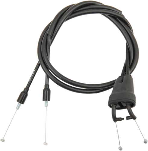 Moose Black Vinyl Throttle Push Pull Cable