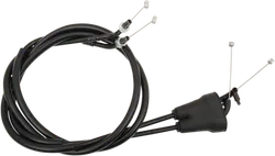 Moose Black Vinyl Throttle Push Pull Cable