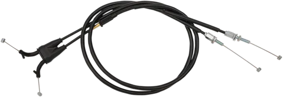 Moose Black Vinyl Throttle Push Pull Cable