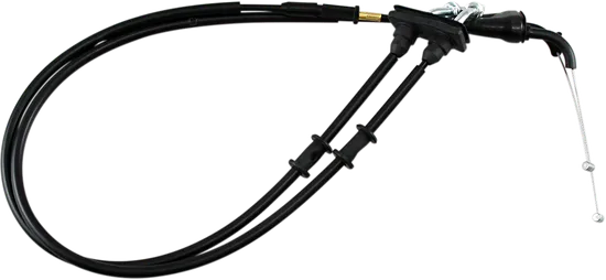Moose Racing Black Vinyl Throttle Push Pull Cable