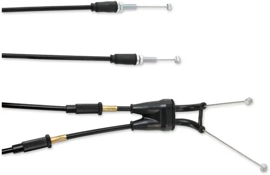 Moose Racing Black Vinyl Throttle Pull Cable