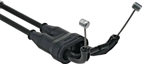 Moose Racing Black Vinyl Throttle Push Pull Cable