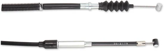 Moose Black Vinyl Clutch Cable 1