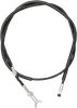 Moose Racing Black Vinyl Rear Hand Brake Parking Cable Line