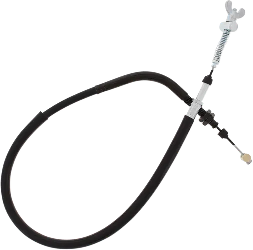 Moose  Black Vinyl Rear Hand Brake Parking Cable Line 1