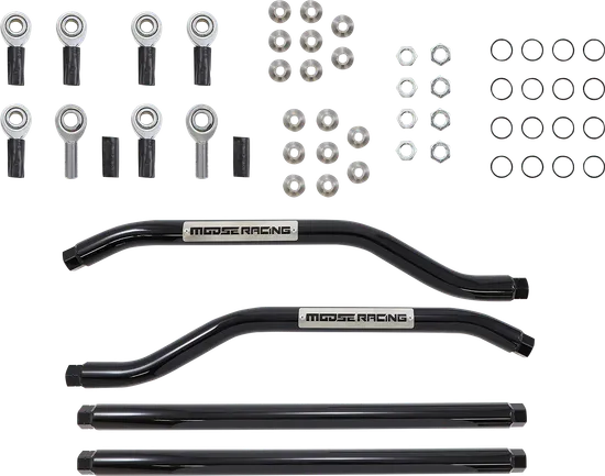 Moose Black Steel Complete Radius Rod Set
