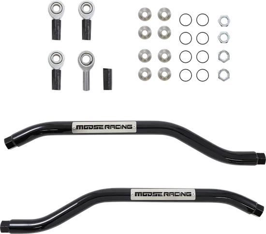 Moose Black Steel Lower Radius Rod Set