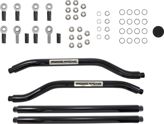 Moose Black Steel Complete Radius Rod Set