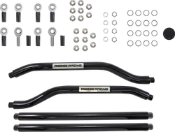Moose Black Steel Complete Radius Rod Set