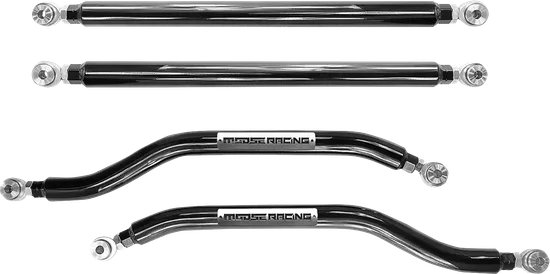Moose Black Steel Heavy Duty Complete Radius Rod Set