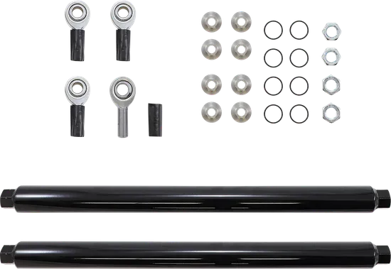 Moose Black Steel Heavy Duty Upper Radius Rod Set