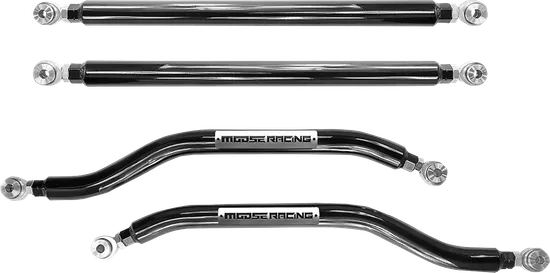 Moose Black Steel Heavy Duty Complete Radius Rod Set