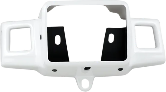 Maier White Polyethylene Headlight Shell Housing Shroud Cover