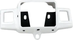 Maier White Polyethylene Headlight Shell Housing Shroud Cover