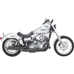 Vance Hines 3in Twin Slash PCX Slip On Muffler Exhaust Tail Pipe Black