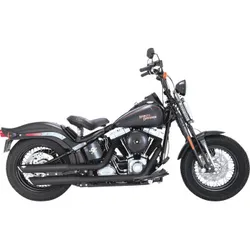 Vance Hines 3in Twin Slash PCX Slip On Muffler Exhaust Tail Pipe Black