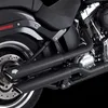Vance Hines 3in Twin Slash PCX Slip On Muffler Exhaust Tail Pipe Black
