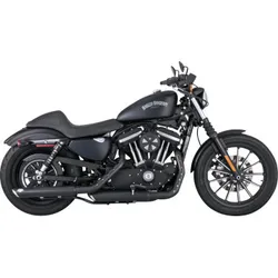 Vance Hines 3in Twin Slash PCX Slip On Muffler Exhaust Tail Pipe Black