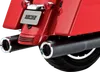 Vance Hines 4.5 in Hi Output Slip On Mufflers Black