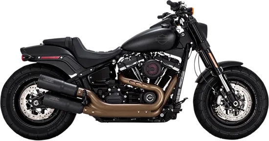 Vance Hines 4.5 in Hi Output Slip On Muffler Black