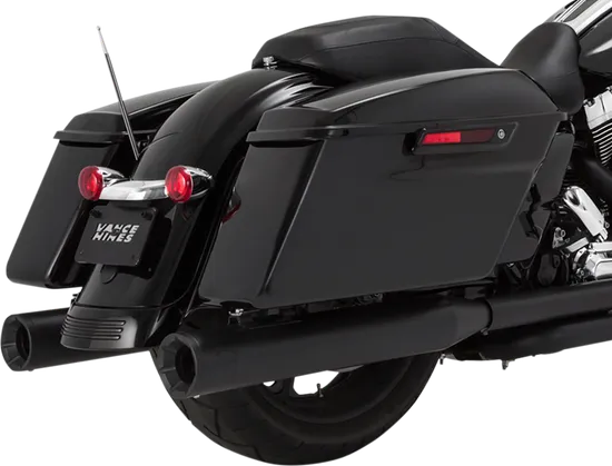 Vance Hines Black Inverted 4in Eliminator Slip On Muffler