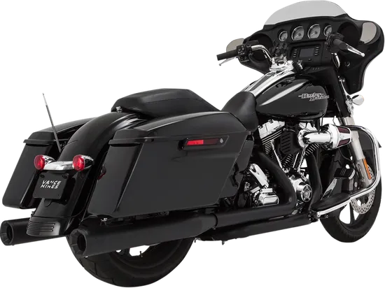 Vance Hines Black Inverted 4in Eliminator Slip On Muffler