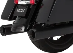 Vance Hines Black Inverted 4in Eliminator Slip On Muffler