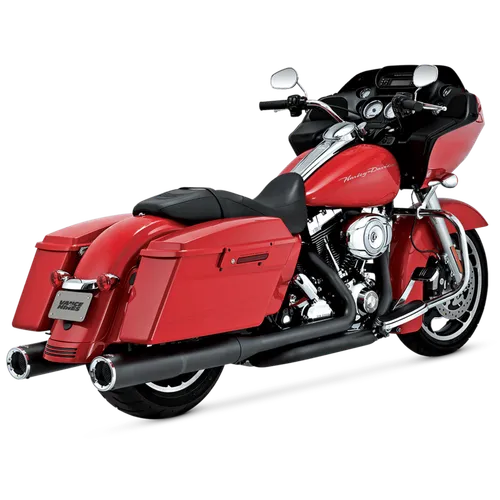 Vance Hines 4.5 in Hi Output Slip On Muffler Black