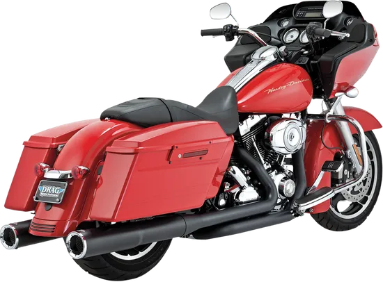 Vance Hines 4.5 in Hi Output Slip On Muffler Black