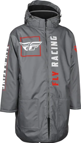 Fly Racing Adult Unisex Pit Coat Gray