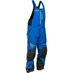 Fly Racing Adult Unisex Incline Bib Blue Gray XL Tall