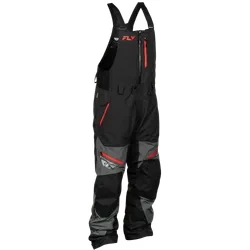 Fly Racing Adult Unisex Incline Bib Gray XL Tall