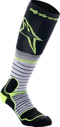 Alpinestars Adult MX Pro Socks M Black Gray Yellow