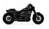 Vance Hines Hi Output Short Exhaust System Black