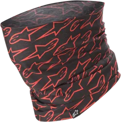 Alpinestars Adult Unisex Neck Tube One Size Black Red