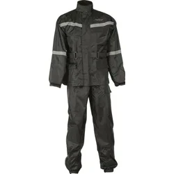 Fly Racing Adult Men 2 Pc Rain Suit 2XL Black