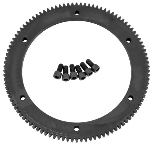 Twin Power Black Oxide 102 Tooth Starter Ring Gear w Bolts 1